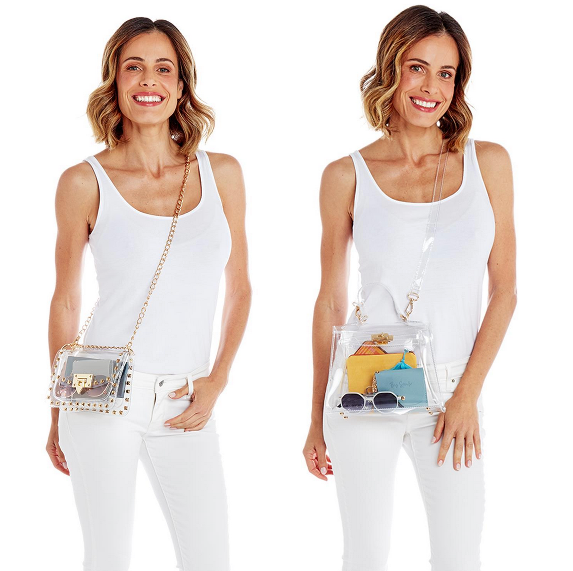 See Clearly Crossbody Handbag