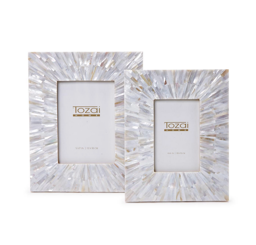 Starburst Mother of Pearl Photo Frame