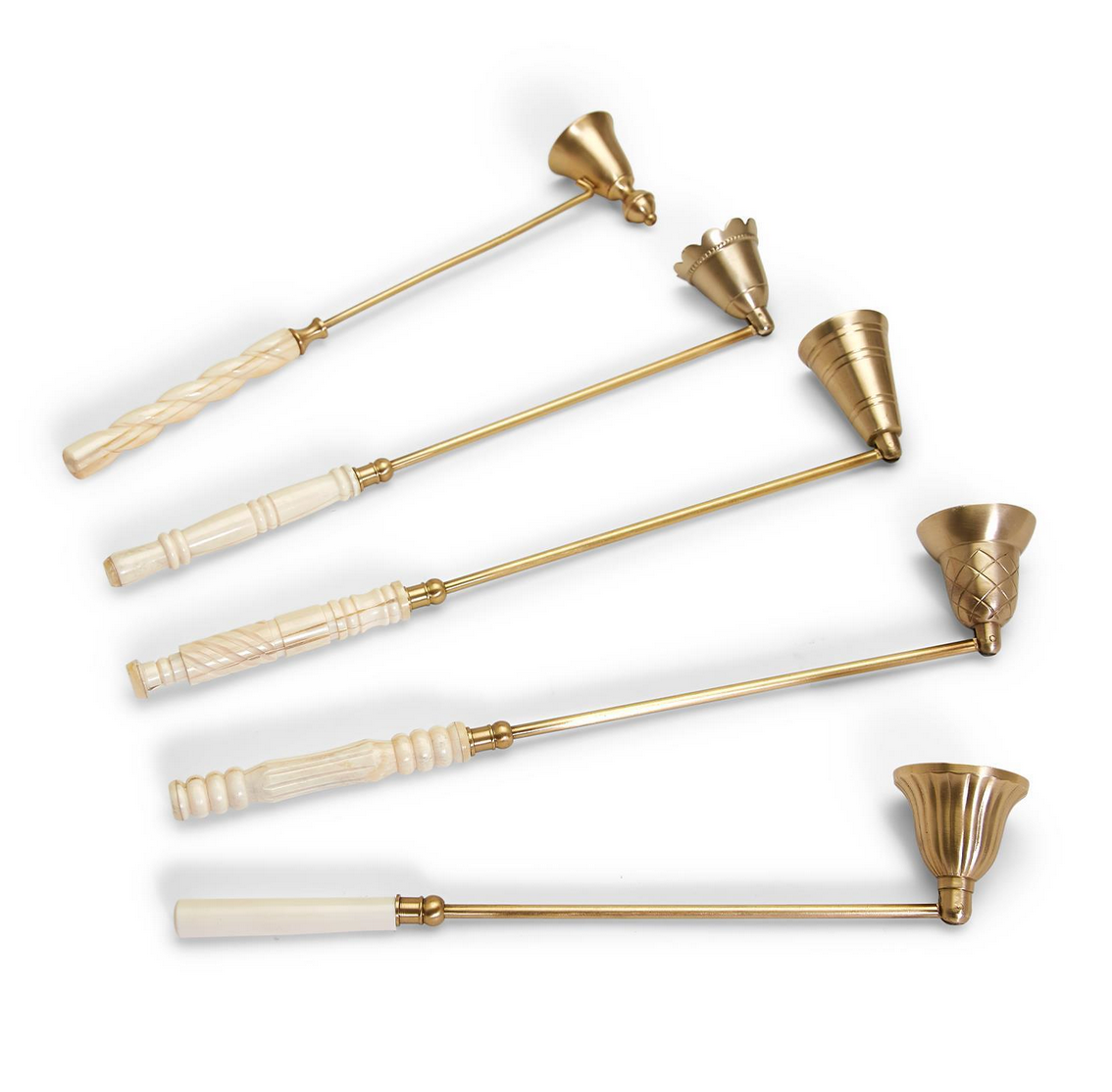 Antiqued Gold Candle Snuffer