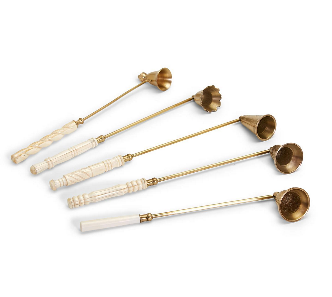 Antiqued Gold Candle Snuffer