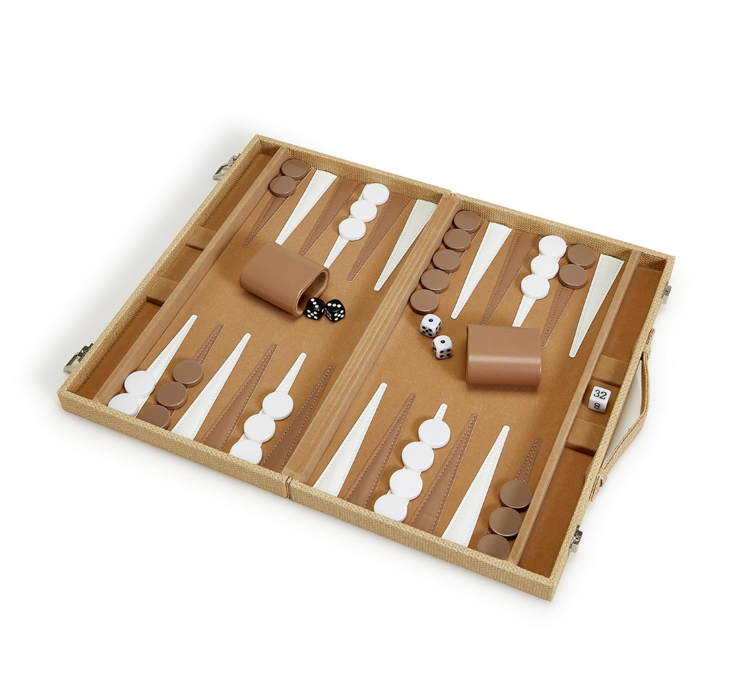 Cane Backgammon Game Set