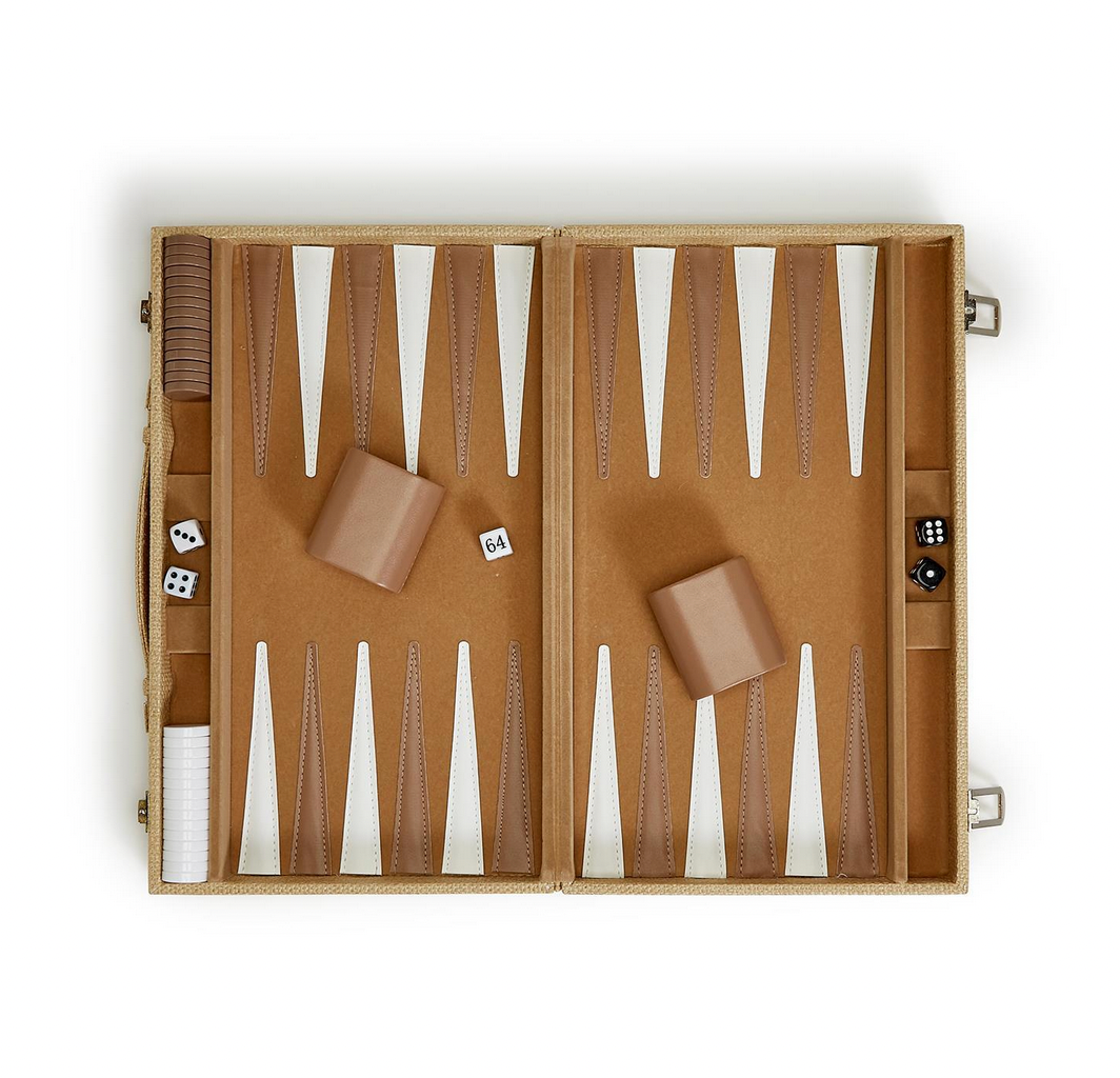 Cane Backgammon Game Set