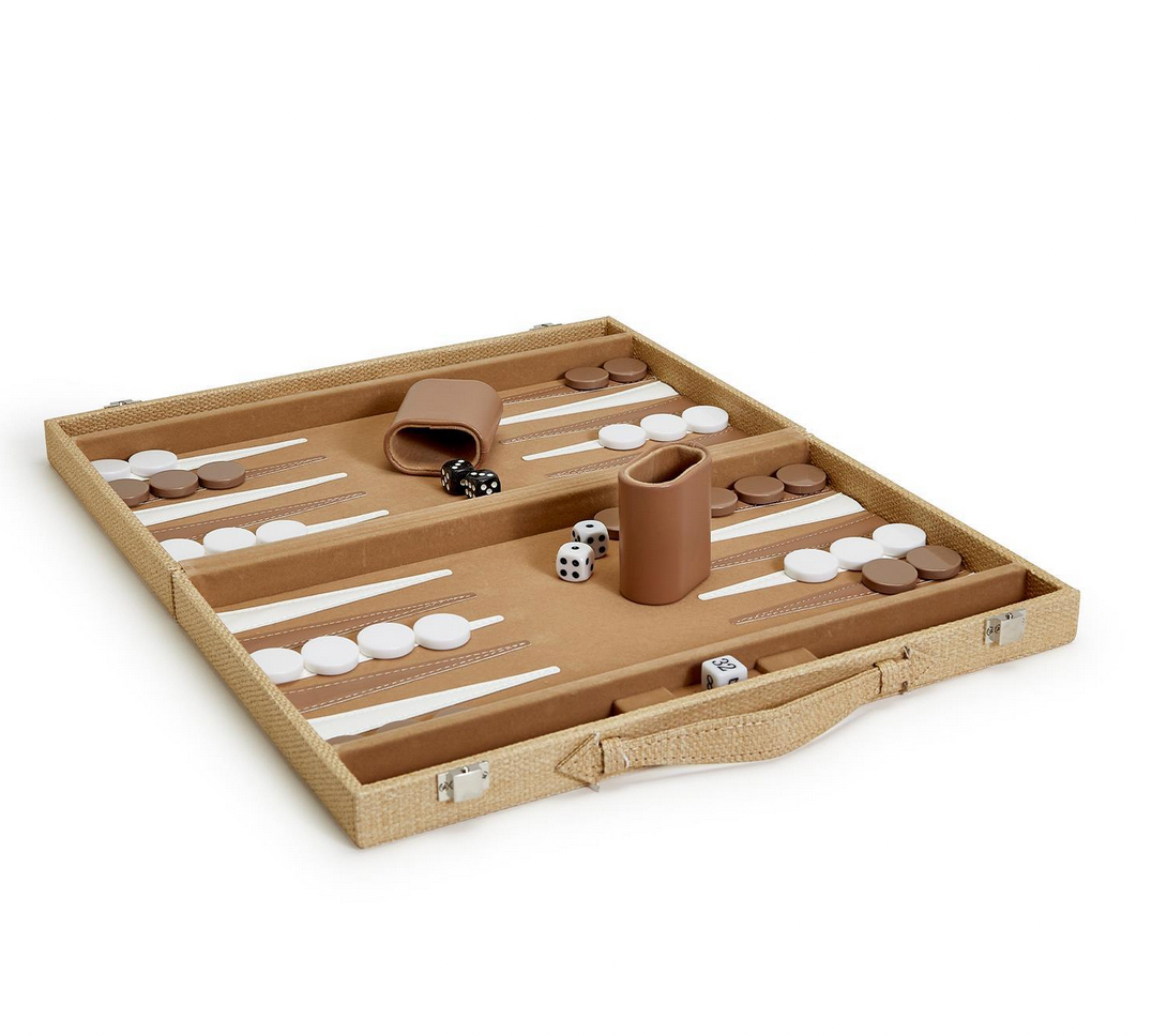 Cane Backgammon Game Set