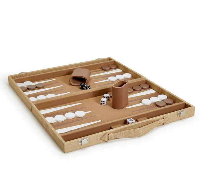 Cane Backgammon Game Set