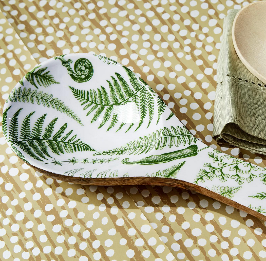 Fern Spoon Rest