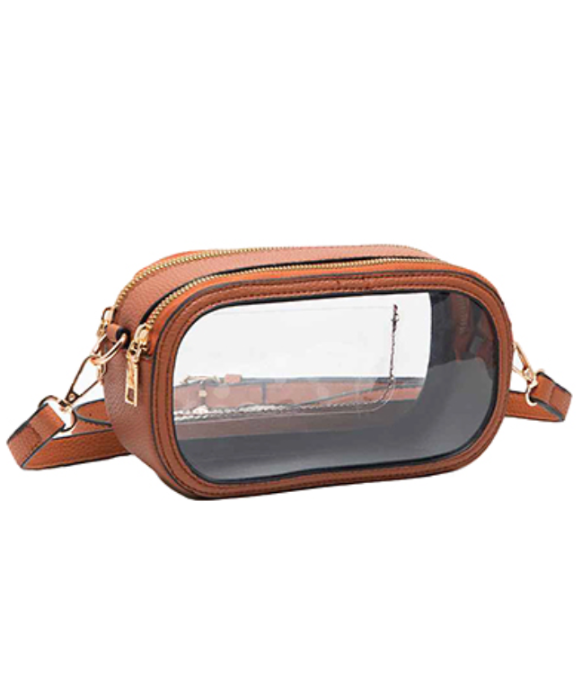 Cassidy Clear Crossbody Bag