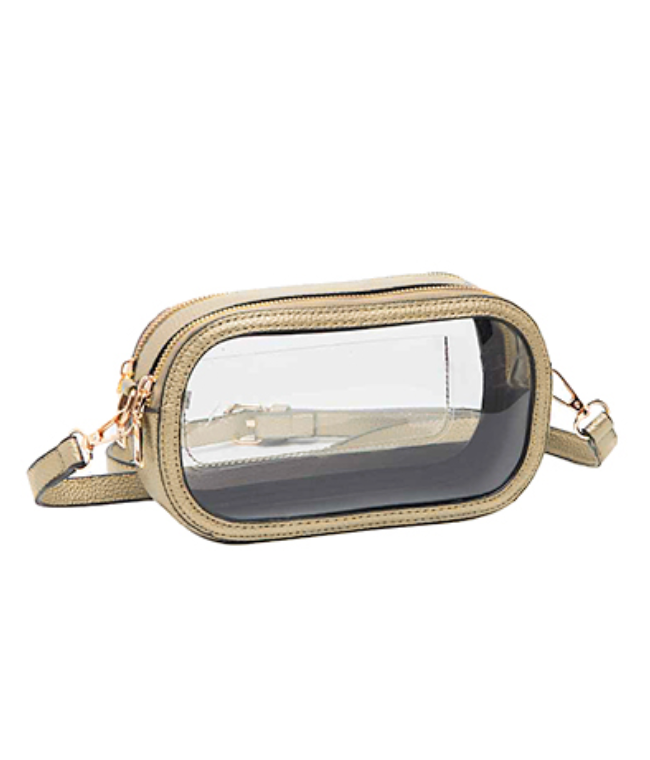 Cassidy Clear Crossbody Bag