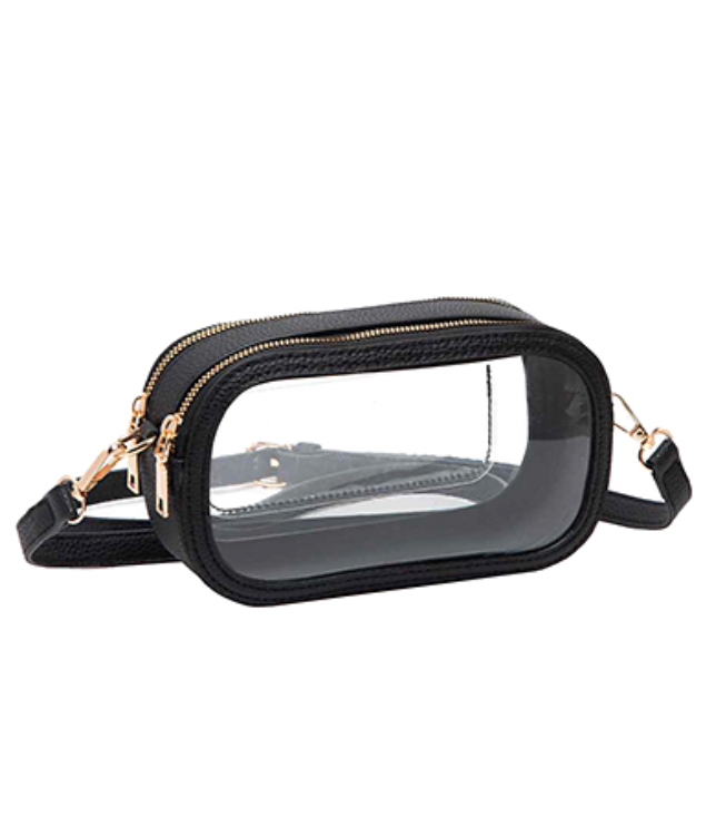 Cassidy Clear Crossbody Bag
