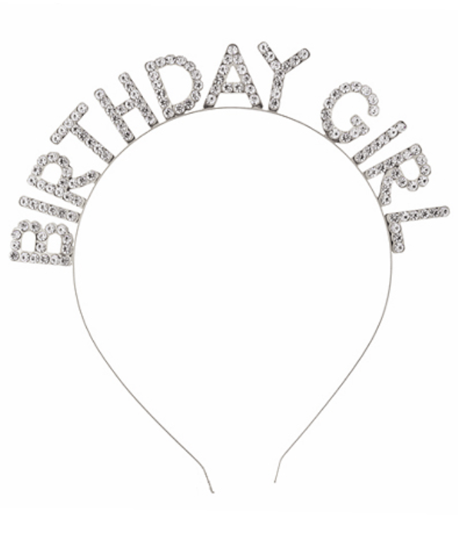 Birthday Girl Rhinestone Headband