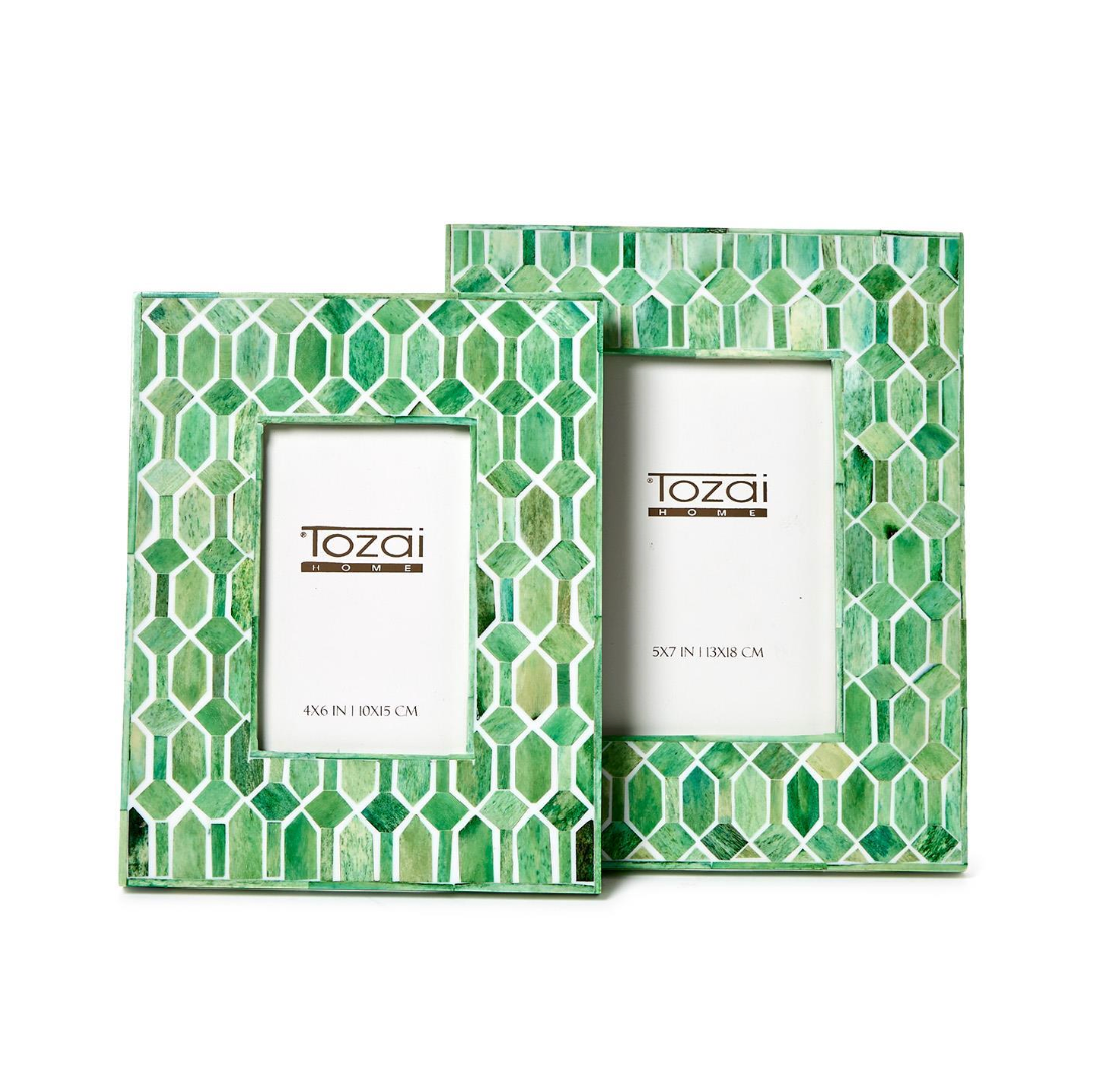 Green Diamond Photo Frame