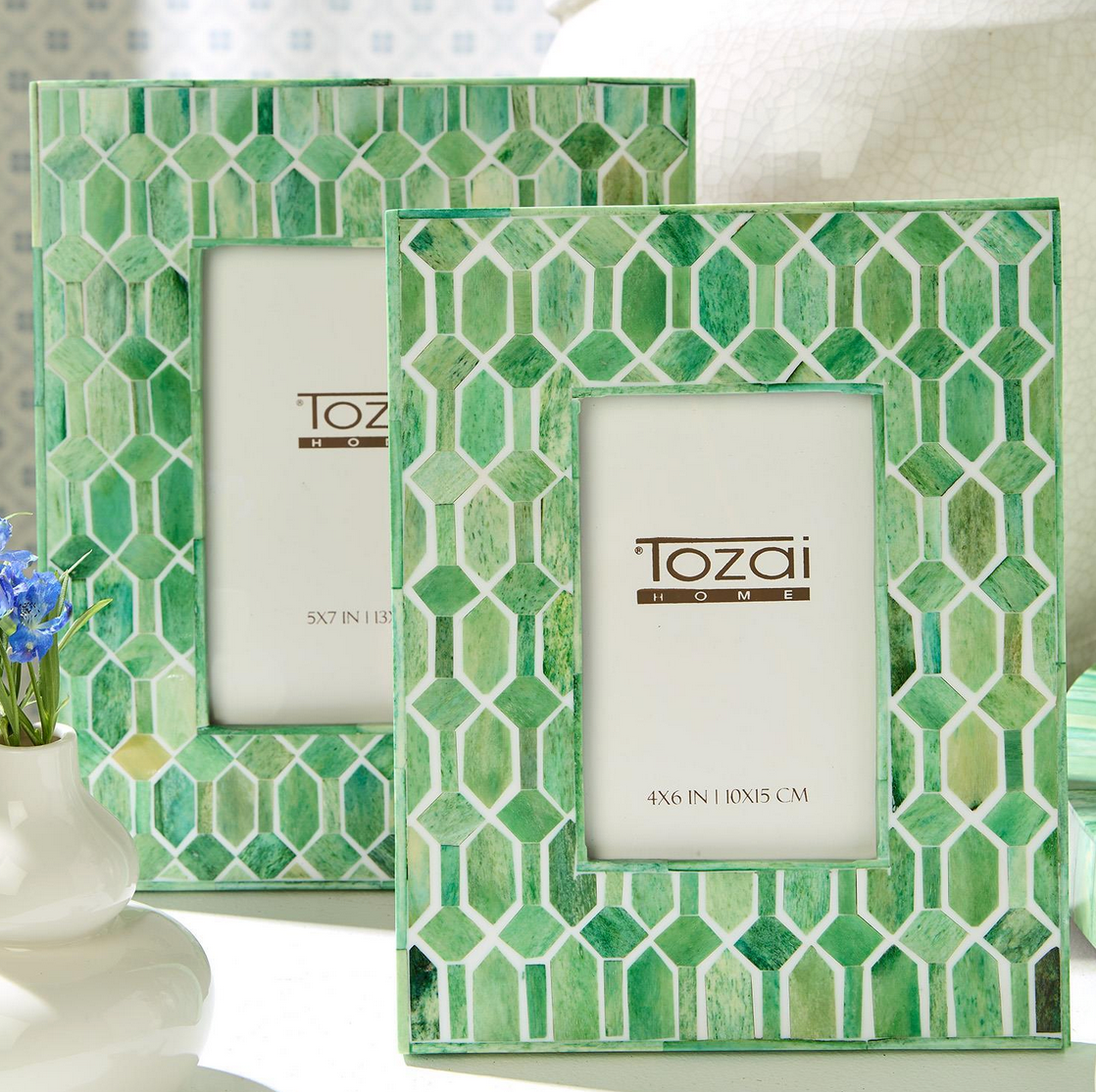 Green Diamond Photo Frame