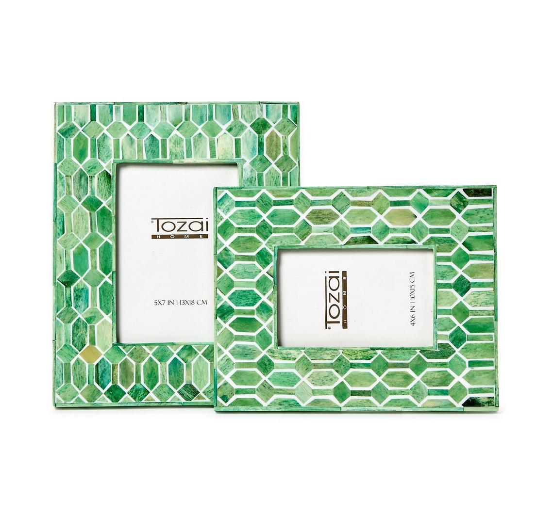 Green Diamond Photo Frame