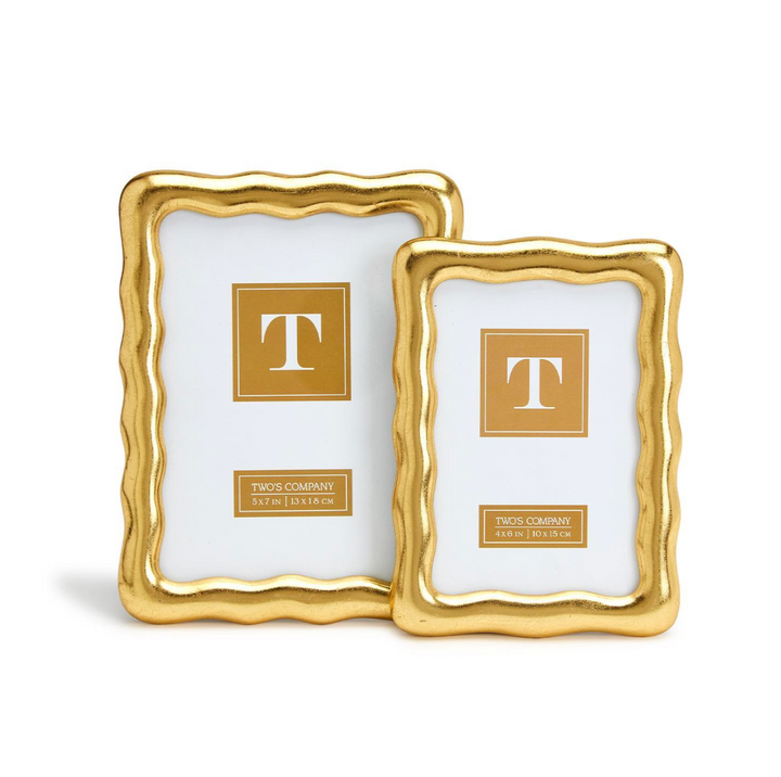 Wavy Gold Frame