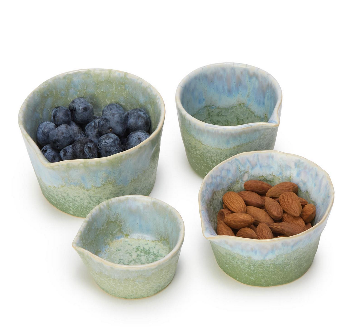 Artisan Blue & Green Tidbit Bowl