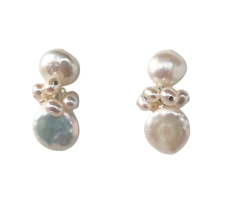 Sarah Kate Pearl Drop Earrings