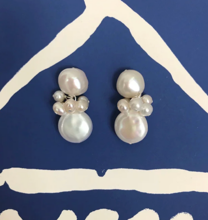Sarah Kate Pearl Drop Earrings