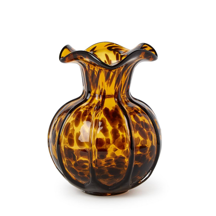 Tortoise Shaped Ruffle Vase