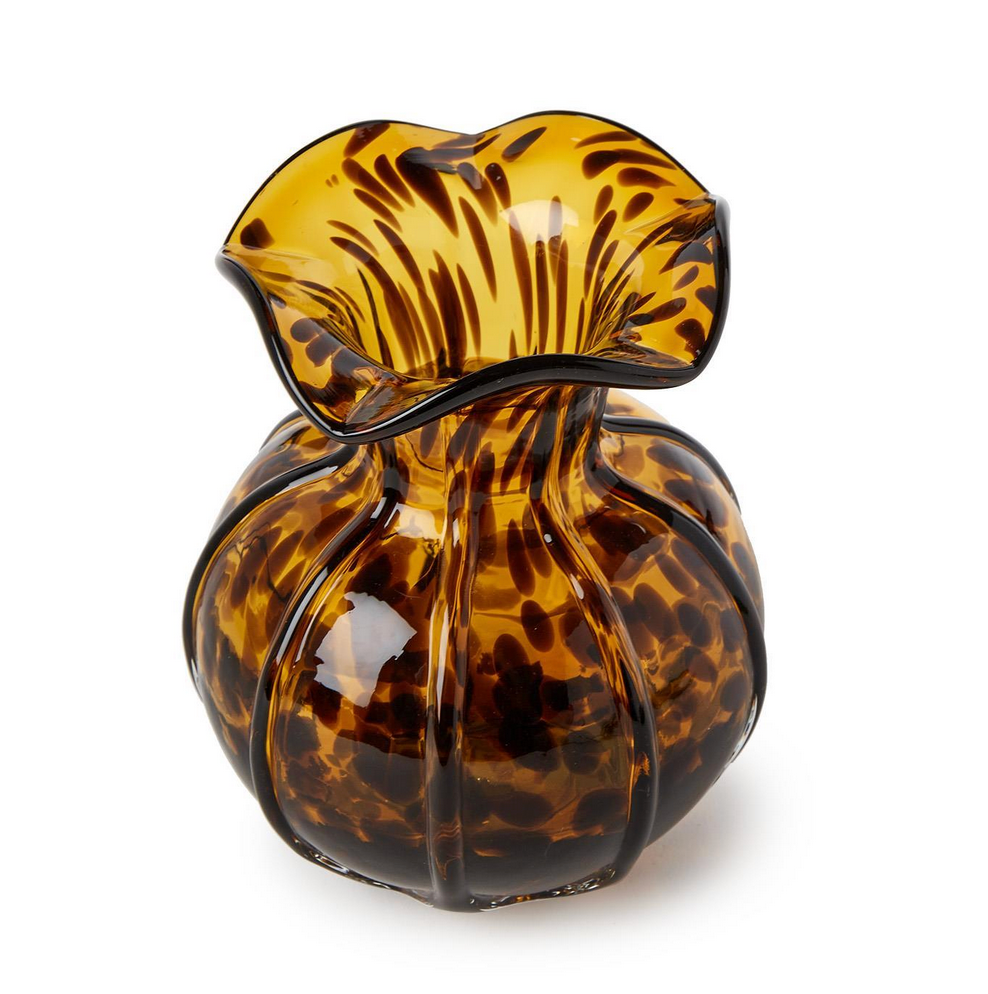 Tortoise Shaped Ruffle Vase