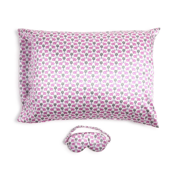Satin Pillowcase & Eye Mask Set