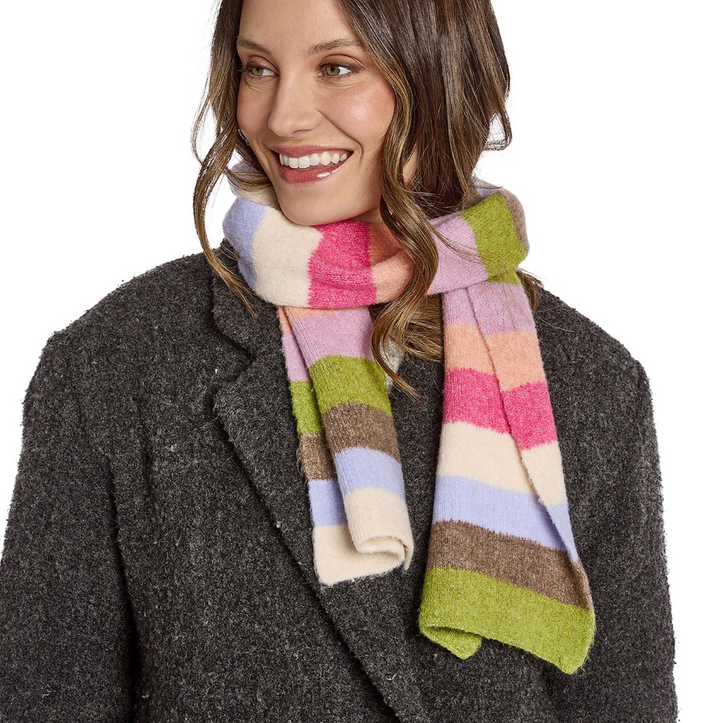 Multicolor Stripe Scarf