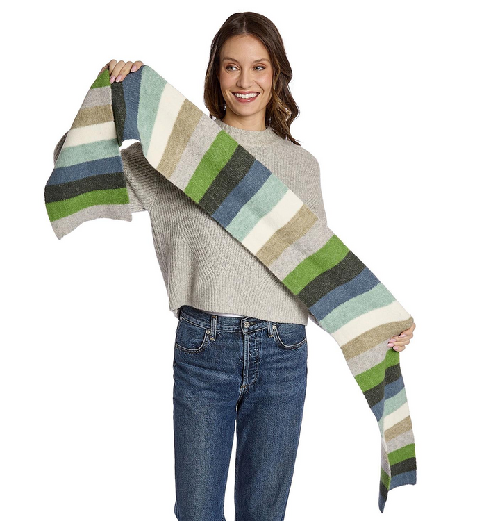 Multicolor Stripe Scarf