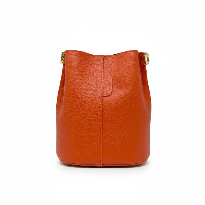 Leather Bucket Bag