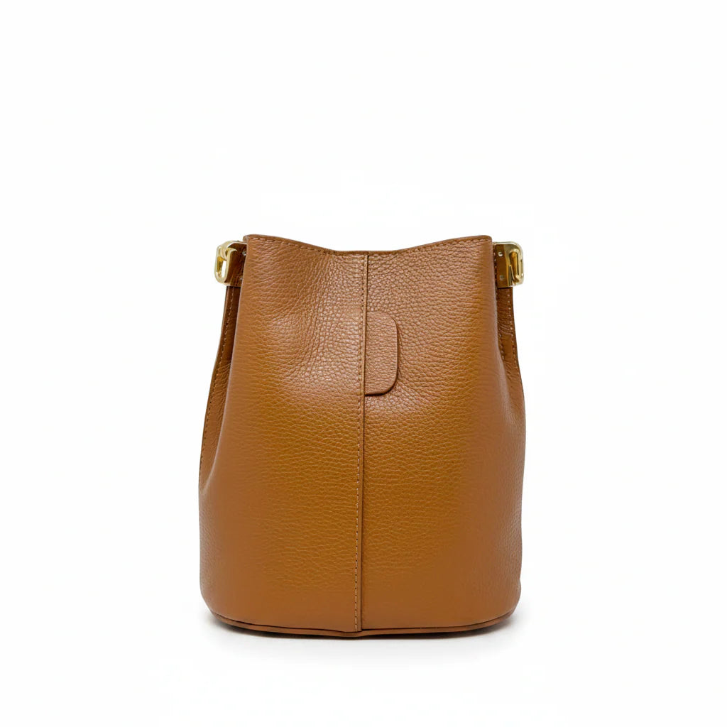 Leather Bucket Bag
