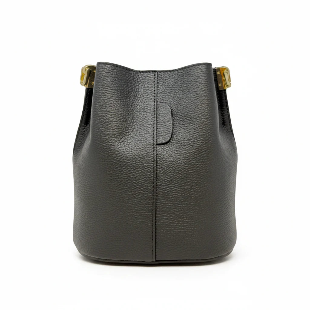 Leather Bucket Bag