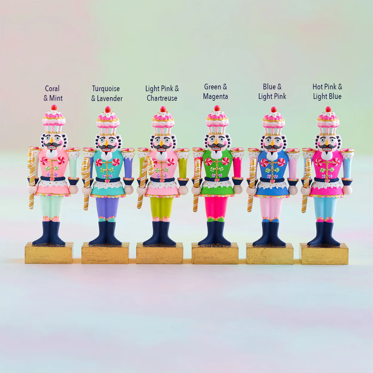 Rainbow Colonel Cupcake Stand Up