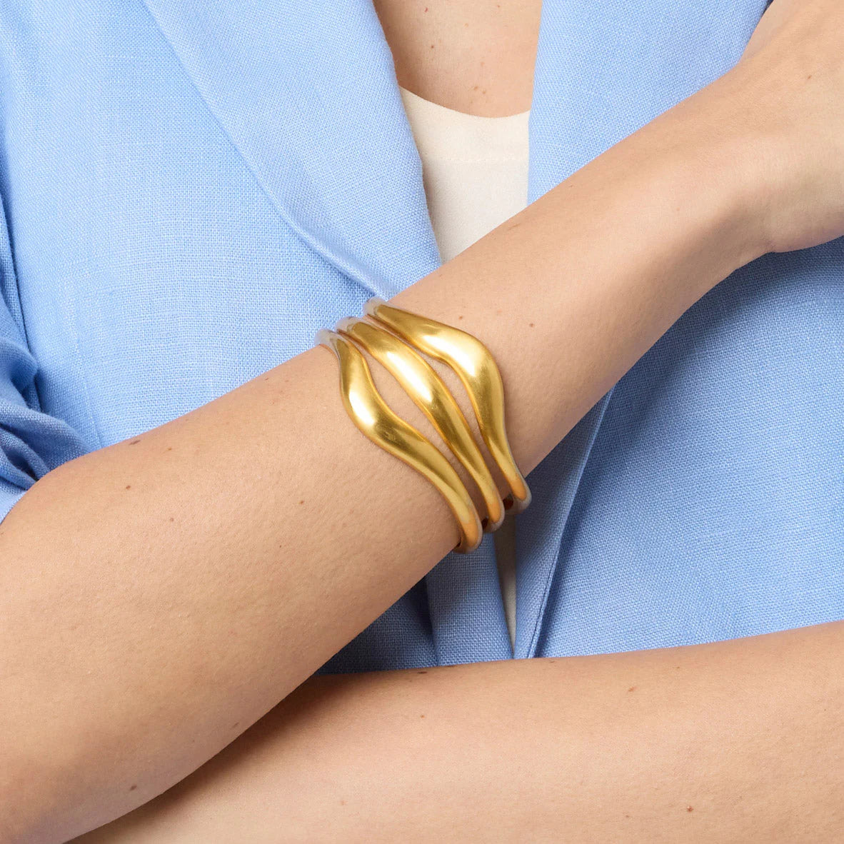 Wave Cuff Bracelet