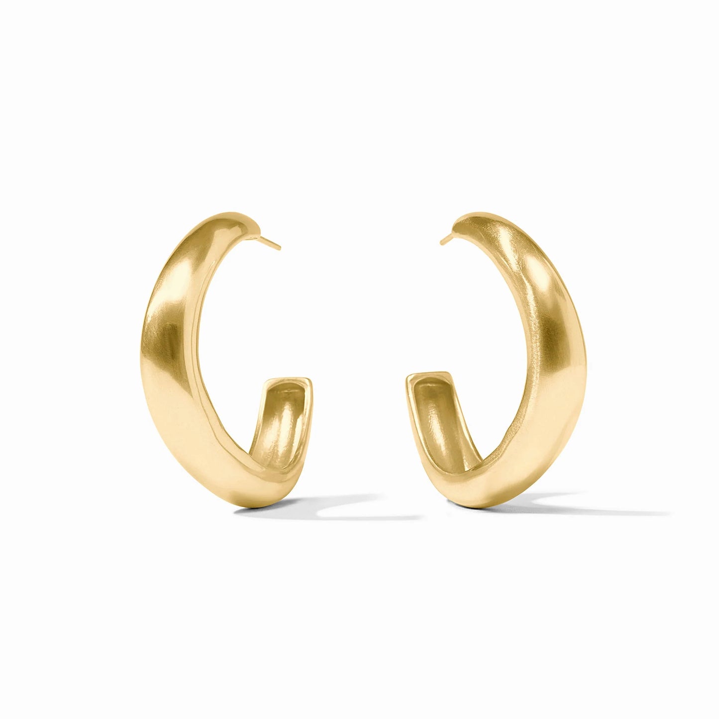 Wave Gold Hoop