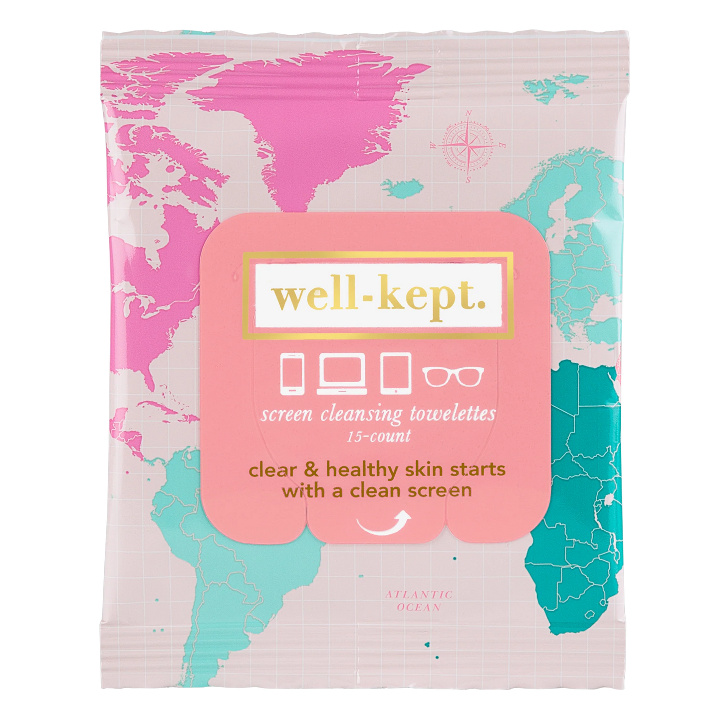 Well Kept Screen Cleansing Wipes