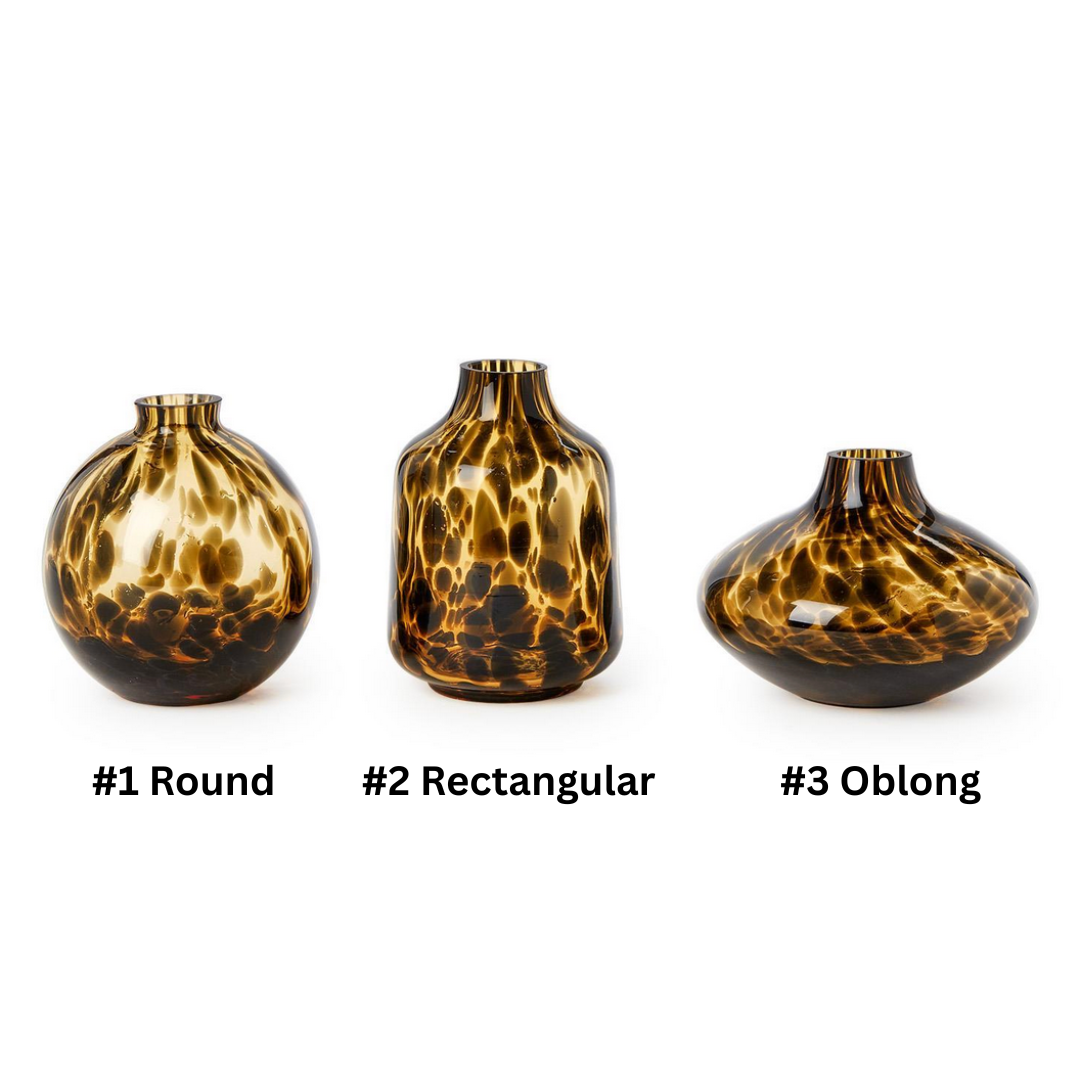 Small Tortoise Bud Vase