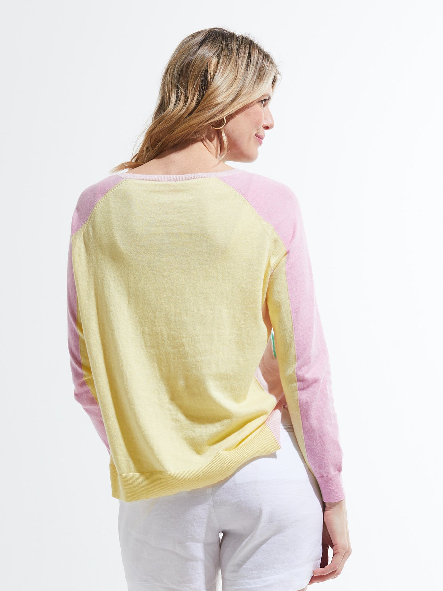 Cassidy Green Baseball Sweater