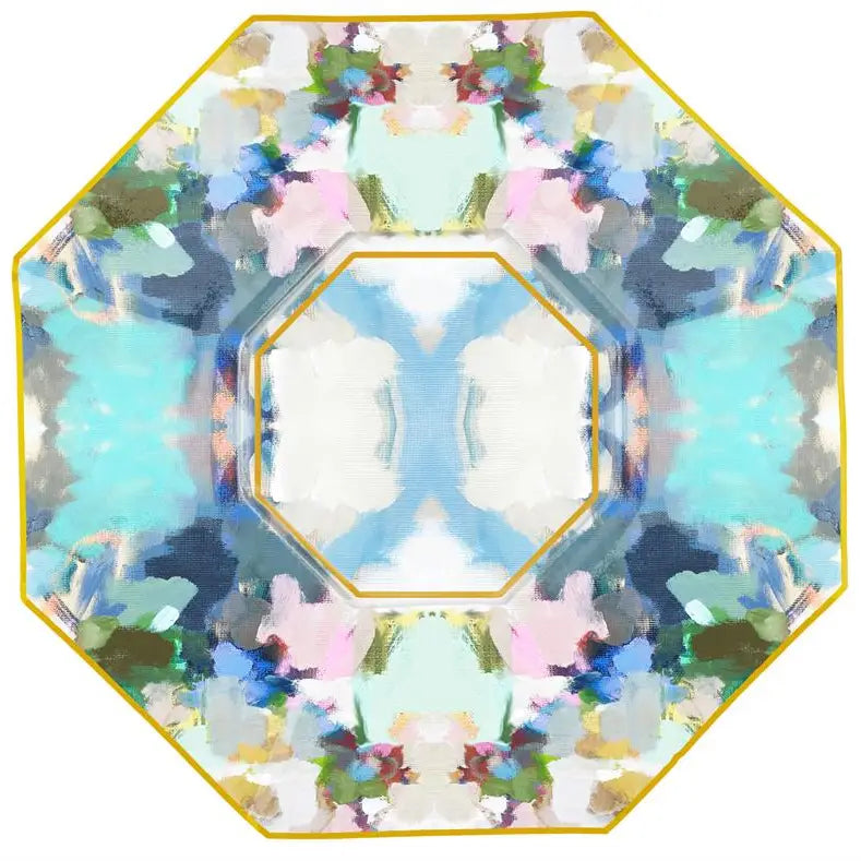 Laura Park Decoupage Glass Plate