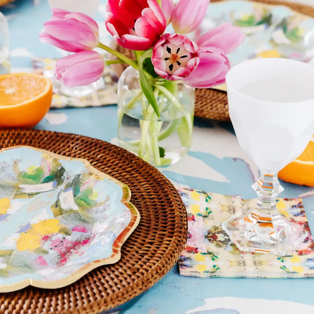 Abstract Cocktail Plates Set/10