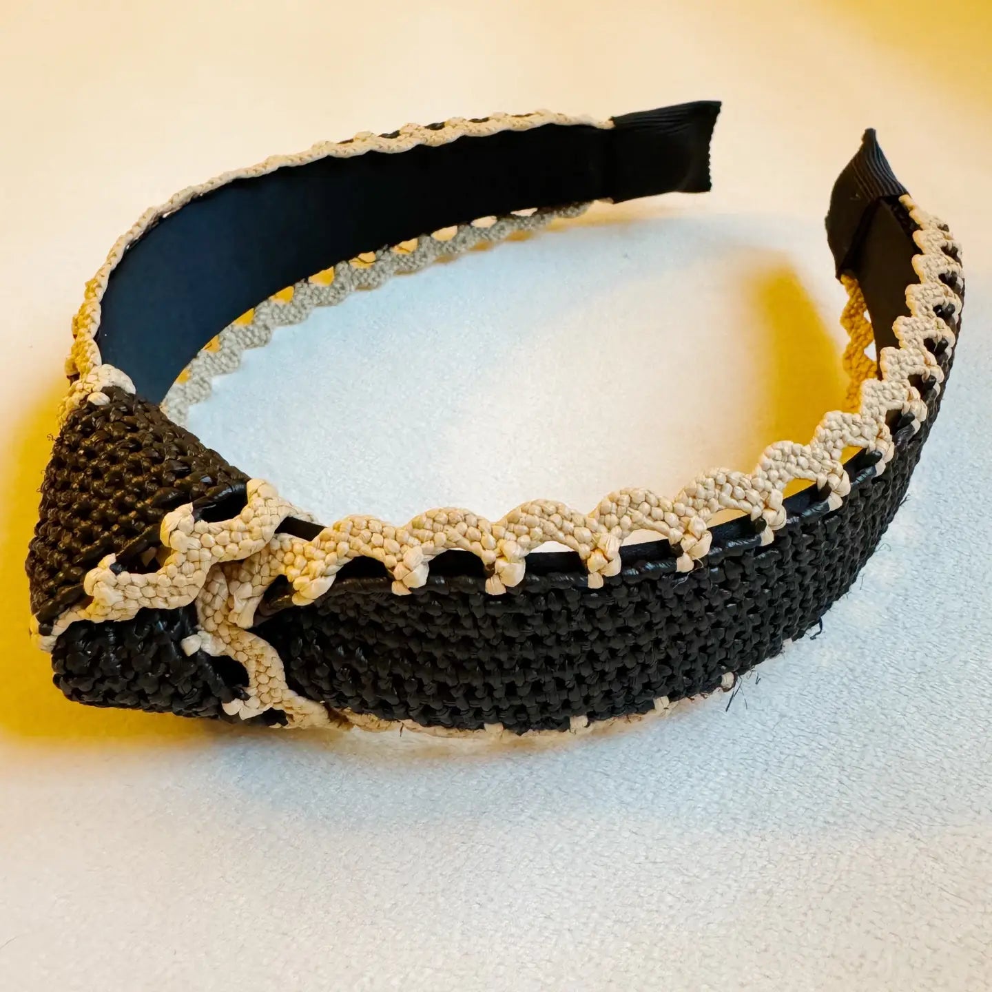 Crochet Edge Headband