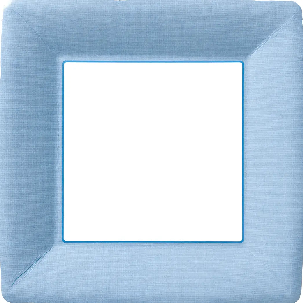Classic Linen Square Paper Plate