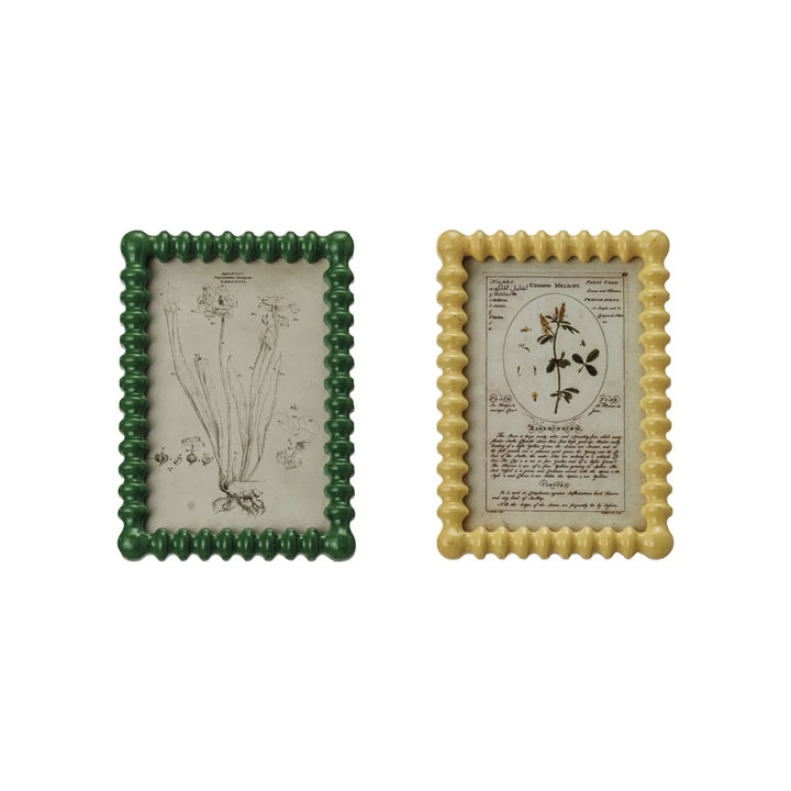 Wood Spindle Photo Frame 4" x 6"