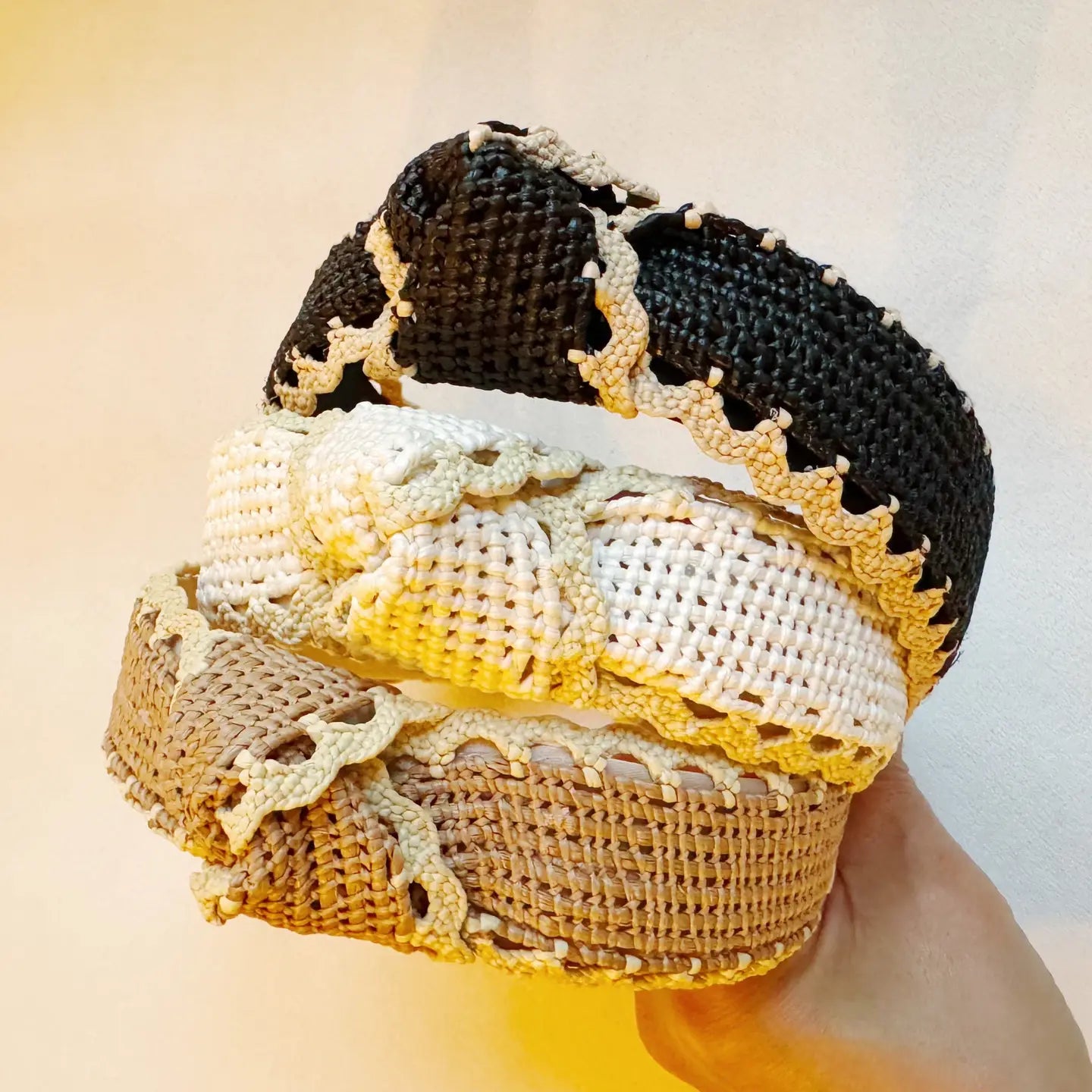 Crochet Edge Headband