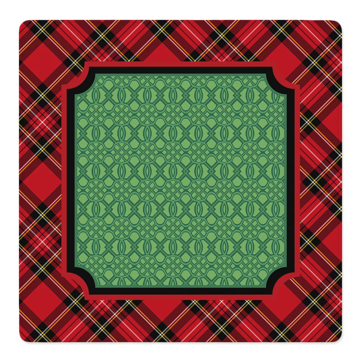 Tartan Fun Mahjong Mat