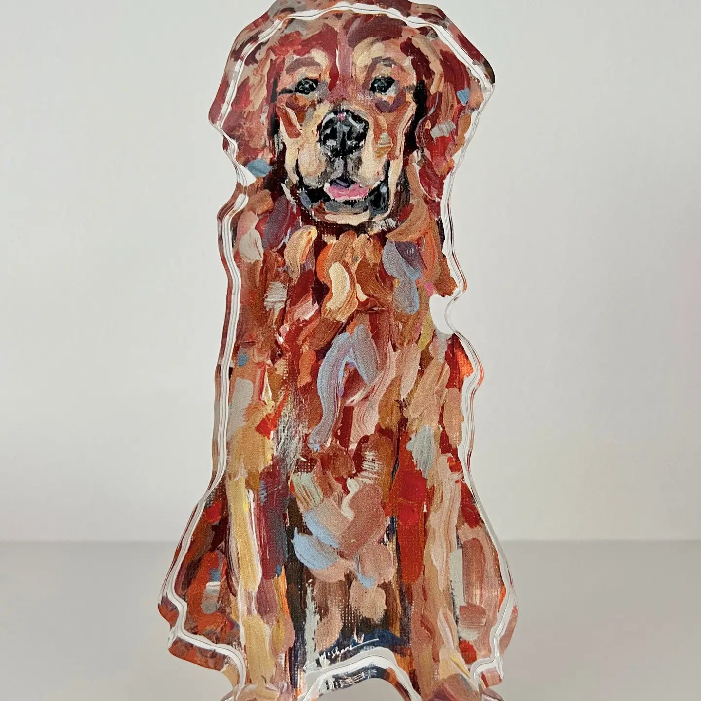 Dog Acrylic Art Shelfie