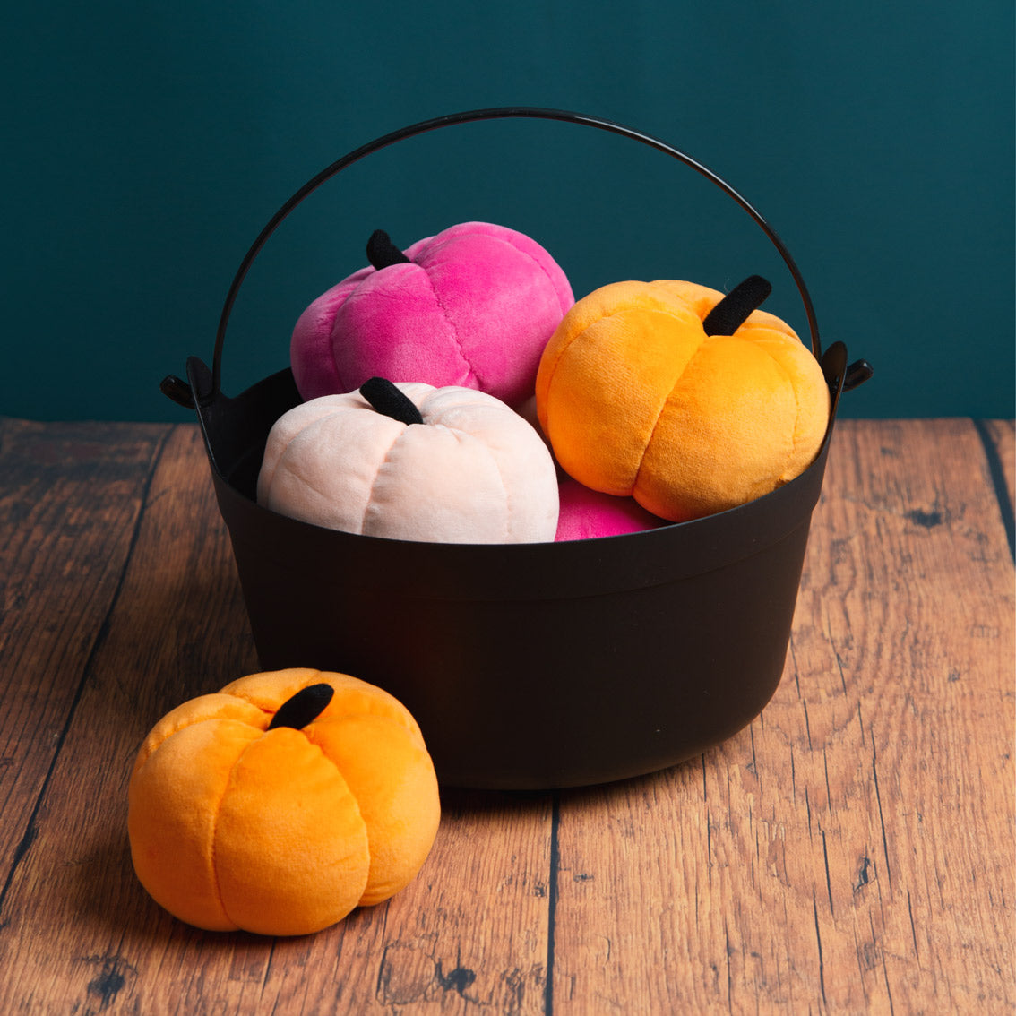 Small Velvet Pumpkin