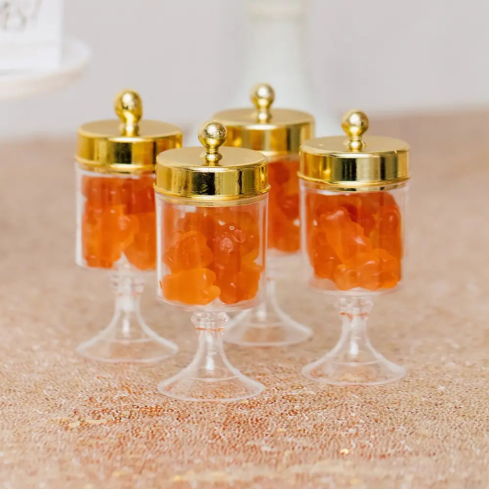 Small Clear Favor Container Set