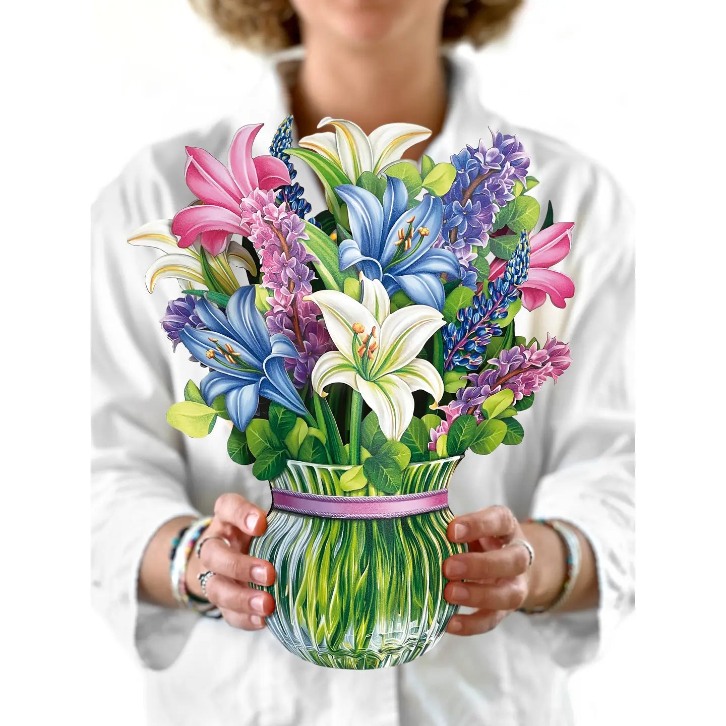 Floral Arrangement Pop Up Card
