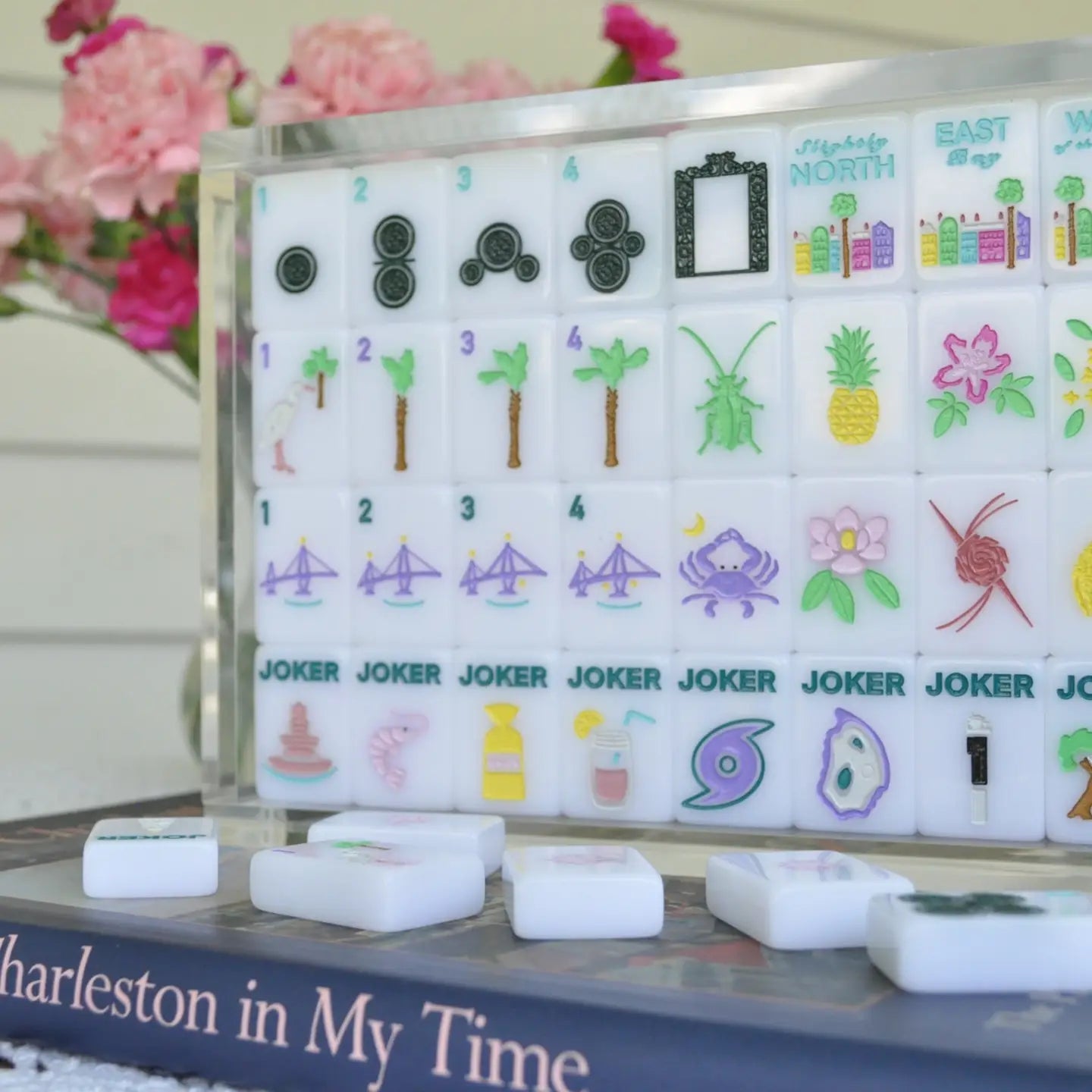Charleston Mahjong Tile Set