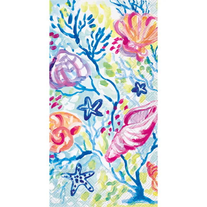 Sea Life Guest Towel 20/PK
