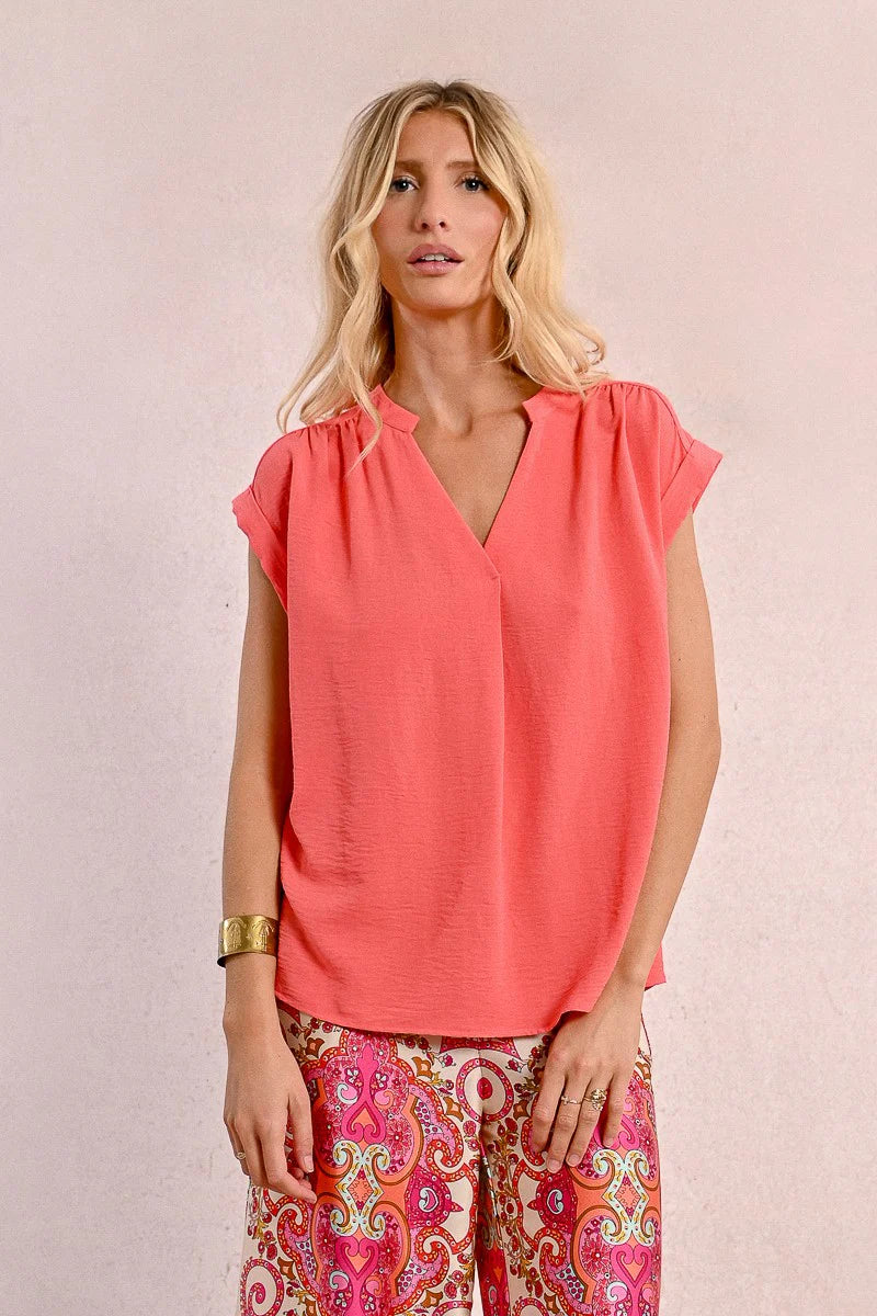 Dana V Neck Top
