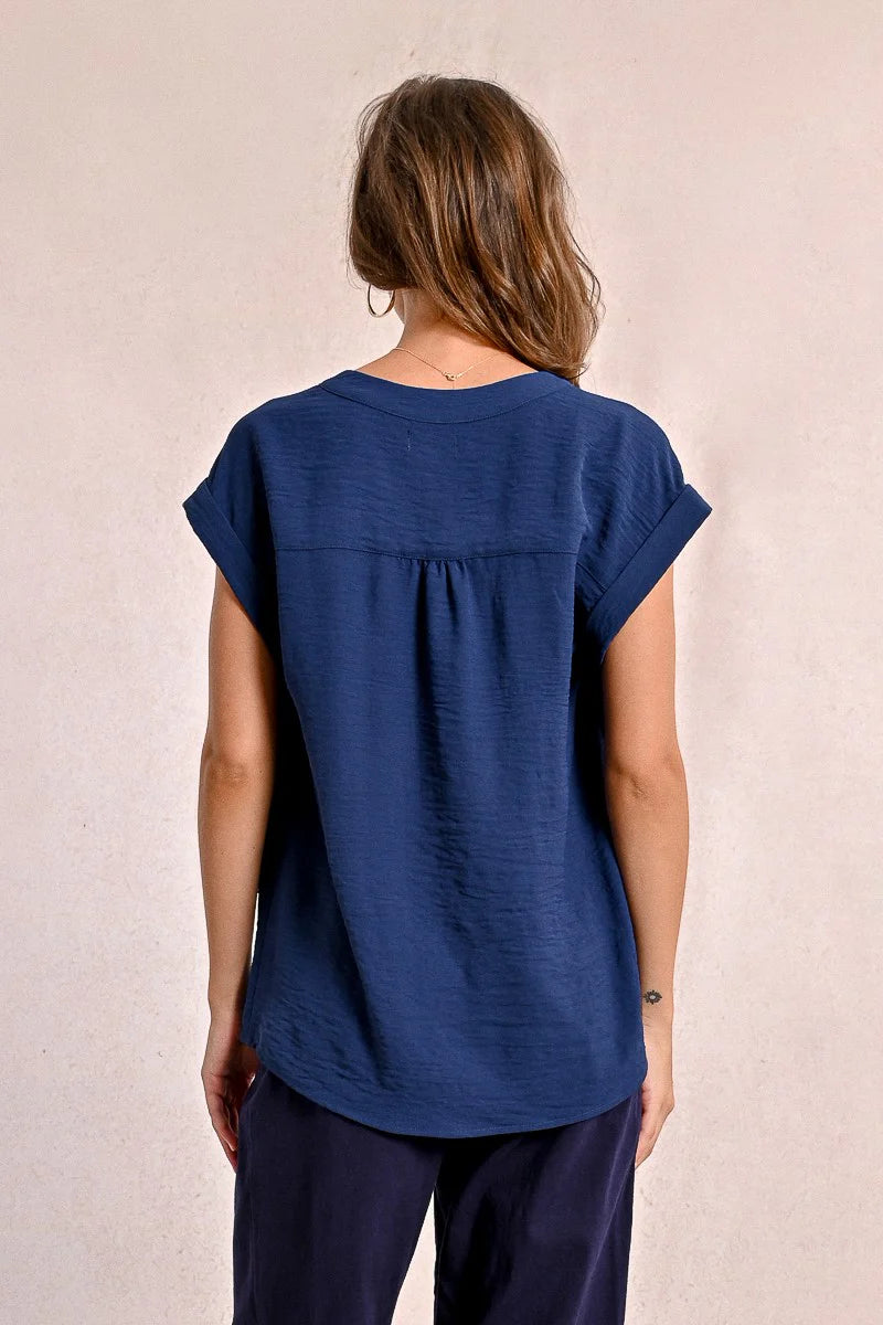 Dana V Neck Top