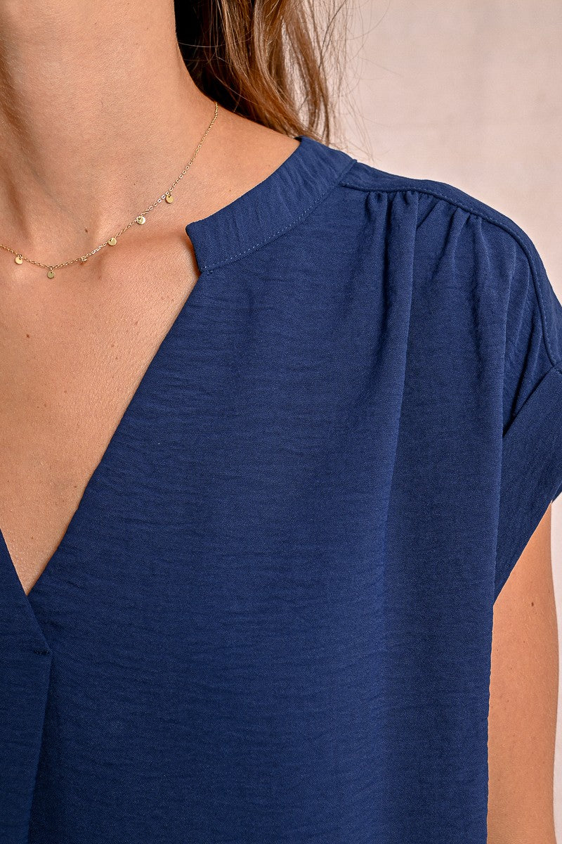 Dana V Neck Top